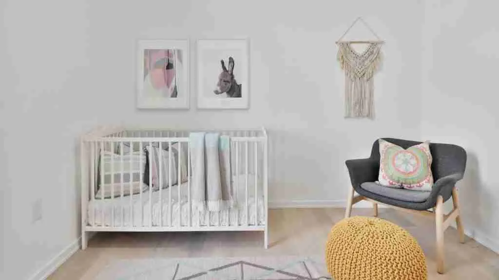 baby's bedroom with crib