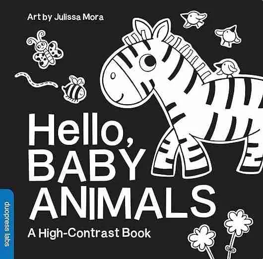 montessori toys for 3 month olds high contrast books